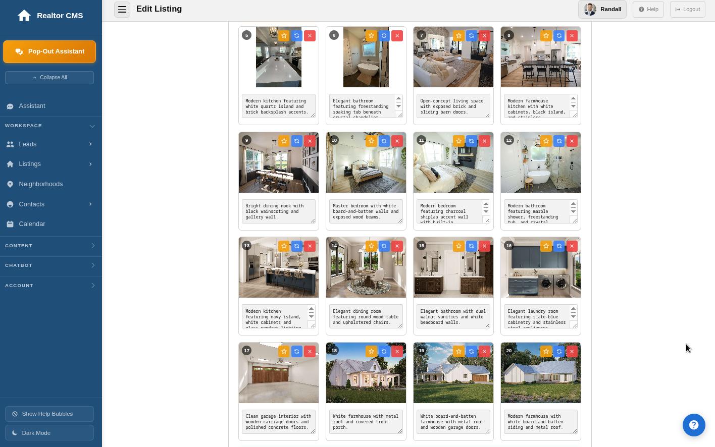 AI Photo Descriptions — AI Listings